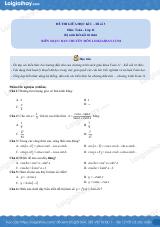 Đề thi giữa kì 1 Toán 11 Kết nối tri thức - Đề số 3